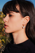 Load image into Gallery viewer, Gold Plated Moonstone Earrings
