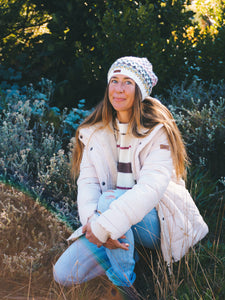 Beanie: Muted Stripe