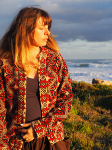 Khadi Block Print Jacket