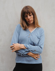 Sky Blue: Knit