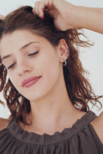 Load image into Gallery viewer, Sterling Silver Hoop Earring
