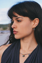 Load image into Gallery viewer, Gold Plated Labradorite Earring
