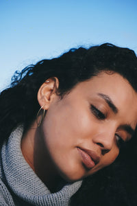 Brass Earring