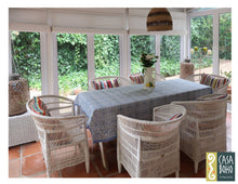 Load image into Gallery viewer, Block Print Table Cloth
