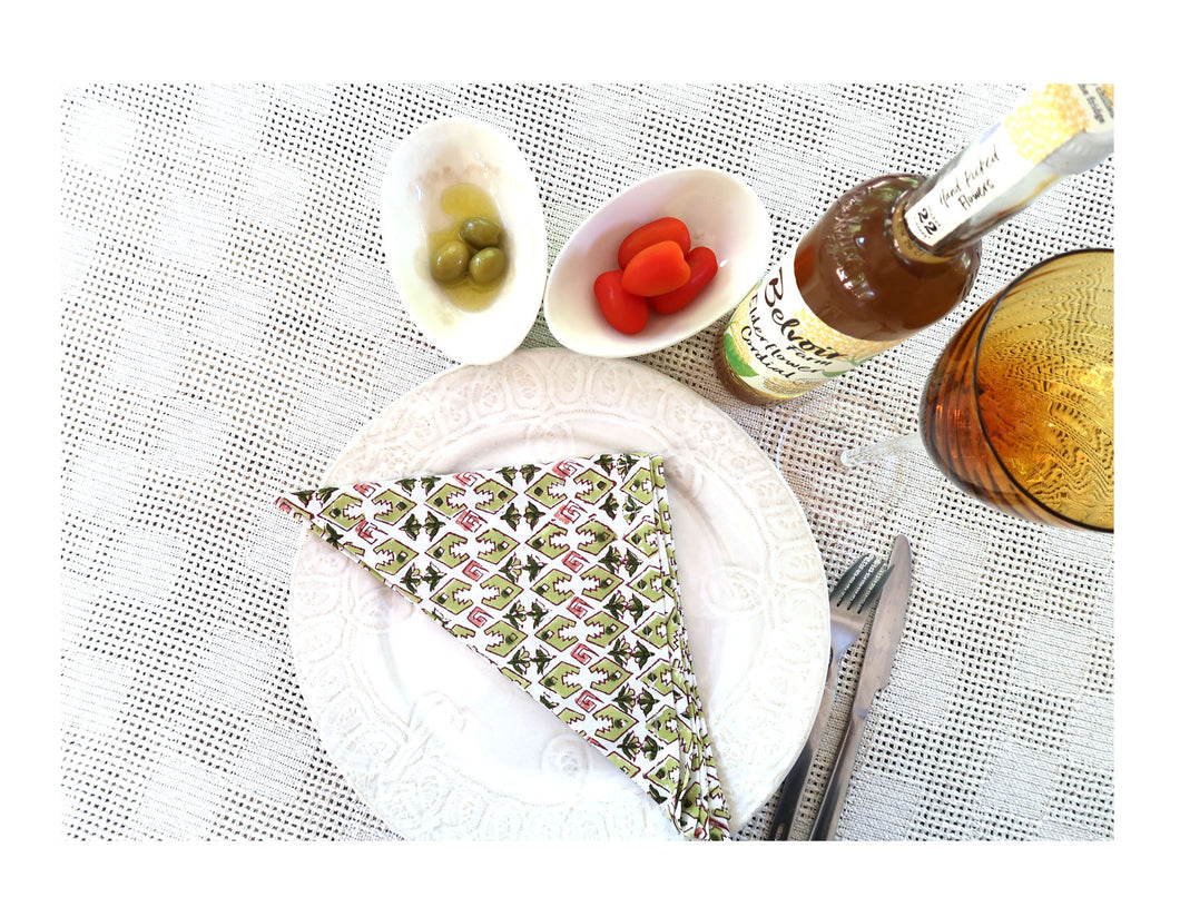 Block Print Serviette