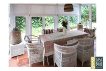 Load image into Gallery viewer, Block Print Table Cloth /  Bed Cover
