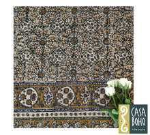 Load image into Gallery viewer, Block Print Bed Cover

