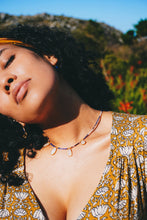 Load image into Gallery viewer, Gold Plated Moonstone Necklace

