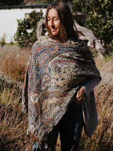 Handstitch Scarf: Black