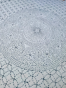Gudri Quilt: Felini Hand Embroidered