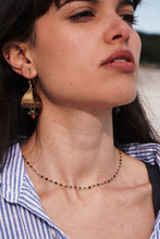 Load image into Gallery viewer, Gold Plated Multi Stone Earring

