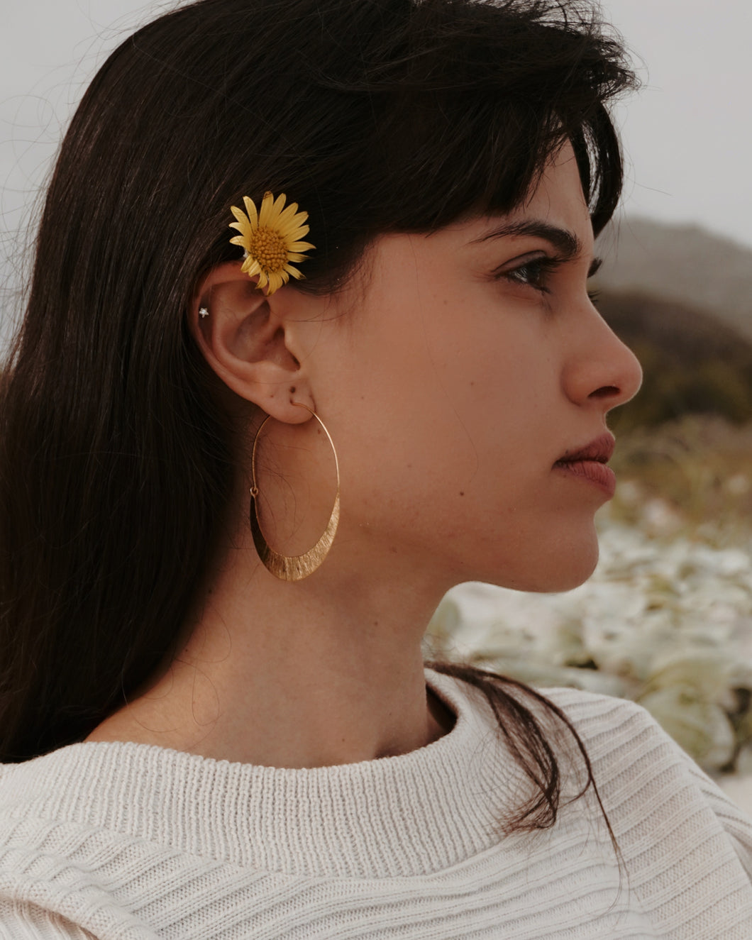 Gold Plated Hoops