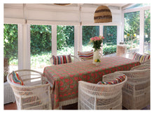 Load image into Gallery viewer, Block Print Table Cloth
