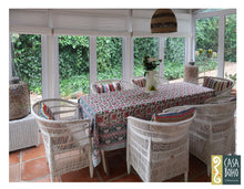 Load image into Gallery viewer, Block Print Table Cloth
