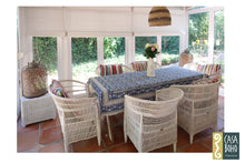 Load image into Gallery viewer, Block Print Table Cloth /  Bed Cover
