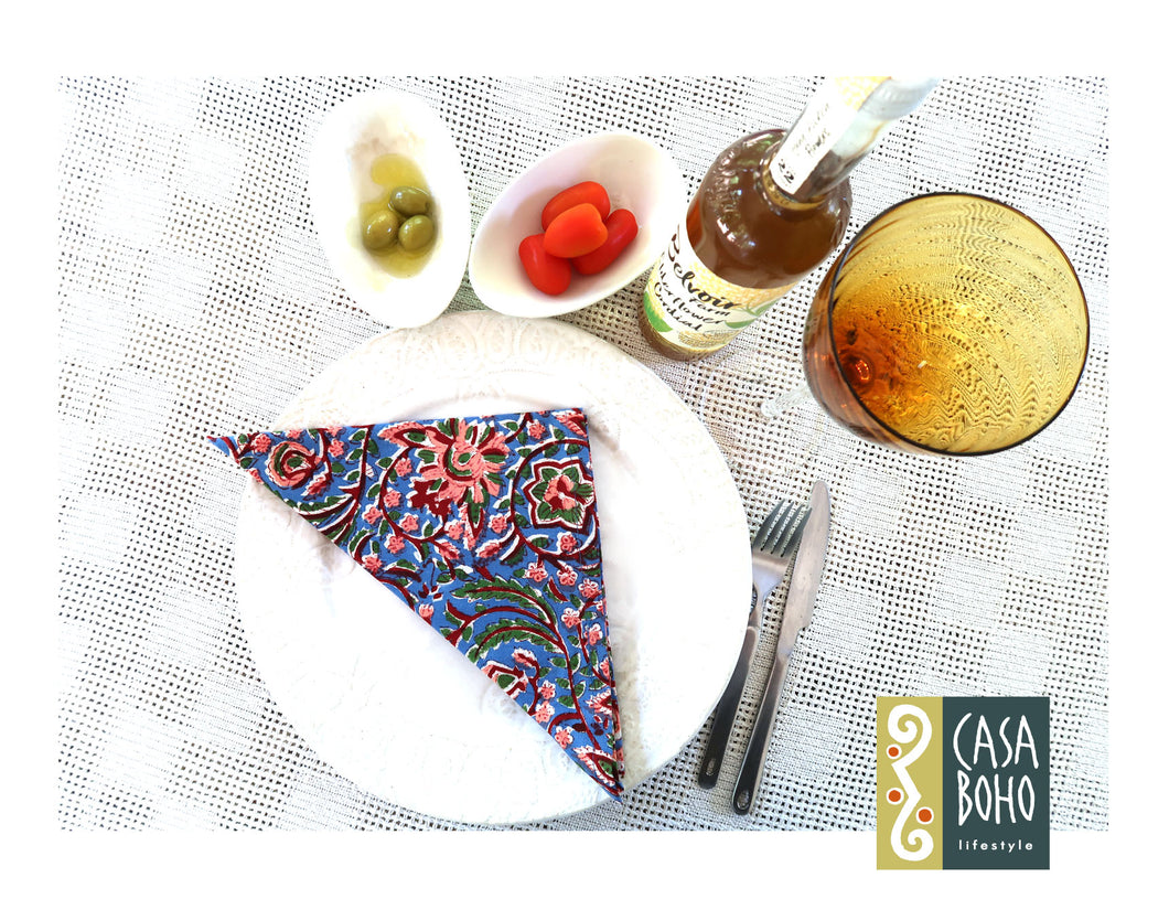 Block Print Serviette