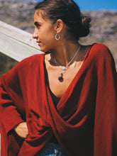 Load image into Gallery viewer, Cross Knit: Merlot
