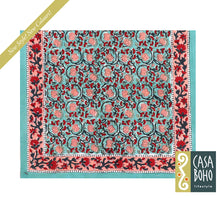 Load image into Gallery viewer, Block Print Table Runner
