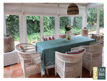 Load image into Gallery viewer, Block Print Table Cloth
