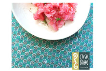 Load image into Gallery viewer, Block Print Table Cloth Round
