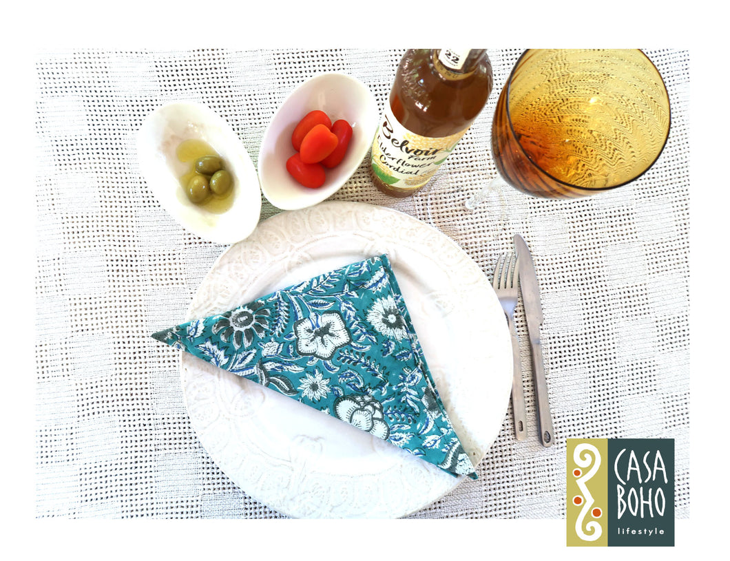 Block Print Serviette