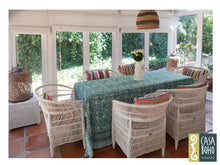 Load image into Gallery viewer, Block Print Bed Cover
