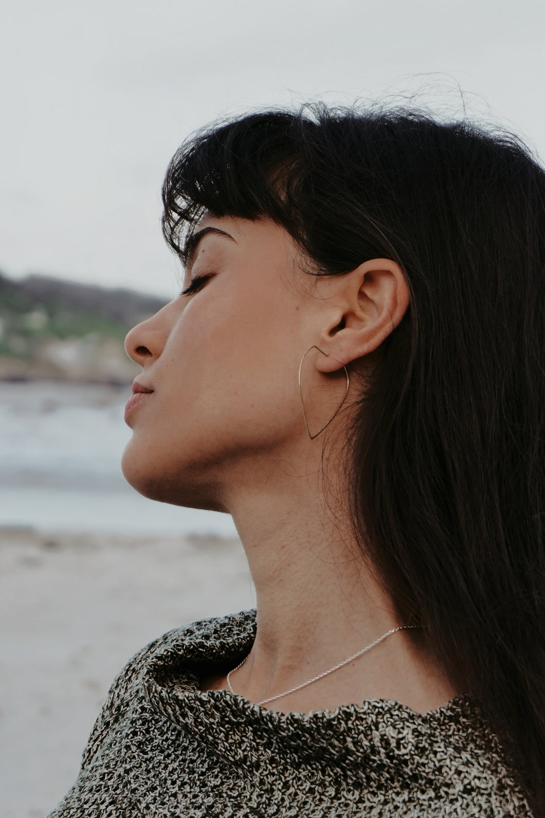 Brass Earring