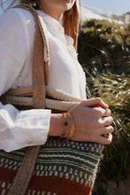 Load image into Gallery viewer, Jute Bag: Earth Tones
