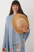 Load image into Gallery viewer, Knit Shawl: Soft Blue
