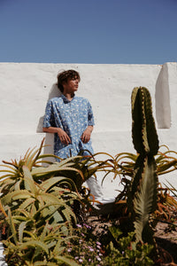 Chinese Collar Shirt: Surfs Up
