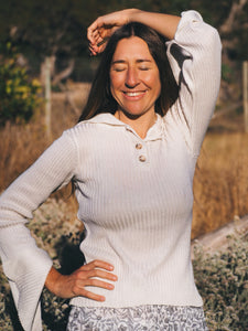 Daisy Knit: Cream