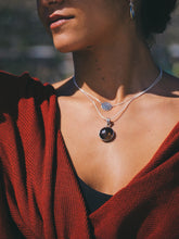 Load image into Gallery viewer, Sterling Silver Smokey Topaz Pendant
