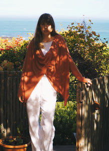 Cross Knit: Burnt Orange