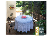 Load image into Gallery viewer, Block Print Table Cloth Round
