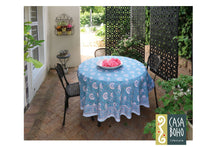 Load image into Gallery viewer, Block Print Table Cloth Round
