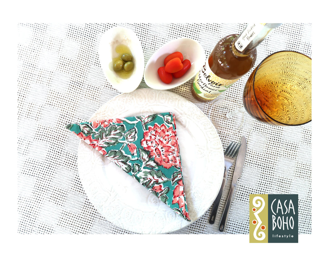 Block Print Serviette