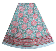 Load image into Gallery viewer, Block Print Table Cloth Round
