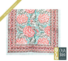 Load image into Gallery viewer, Block Print Table Runner

