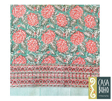 Load image into Gallery viewer, Block Print Bed Cover
