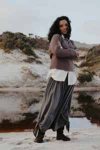 Groovy Girl: Linen Blend Pants