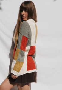 Colour Block Knit