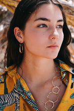 Load image into Gallery viewer, Brass Hoop Earring
