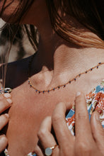 Load image into Gallery viewer, Gold and Lapiz Lazuli Necklace
