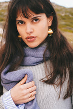 Load image into Gallery viewer, Minimalist Merino Magic Scarf: Deep Blue
