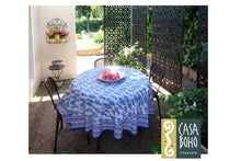 Load image into Gallery viewer, Block Print Table Cloth Round
