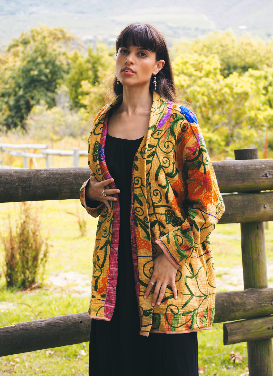 Suzani Jacket: Golden Hour
