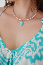 Load image into Gallery viewer, Sterling Silver Larimar Pendant
