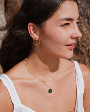 Load image into Gallery viewer, Gold Plated Iolite Necklace
