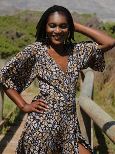 Wrap Dress: Magic at Midnight