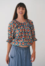 Load image into Gallery viewer, Peasant Blouse: Summer Fruits
